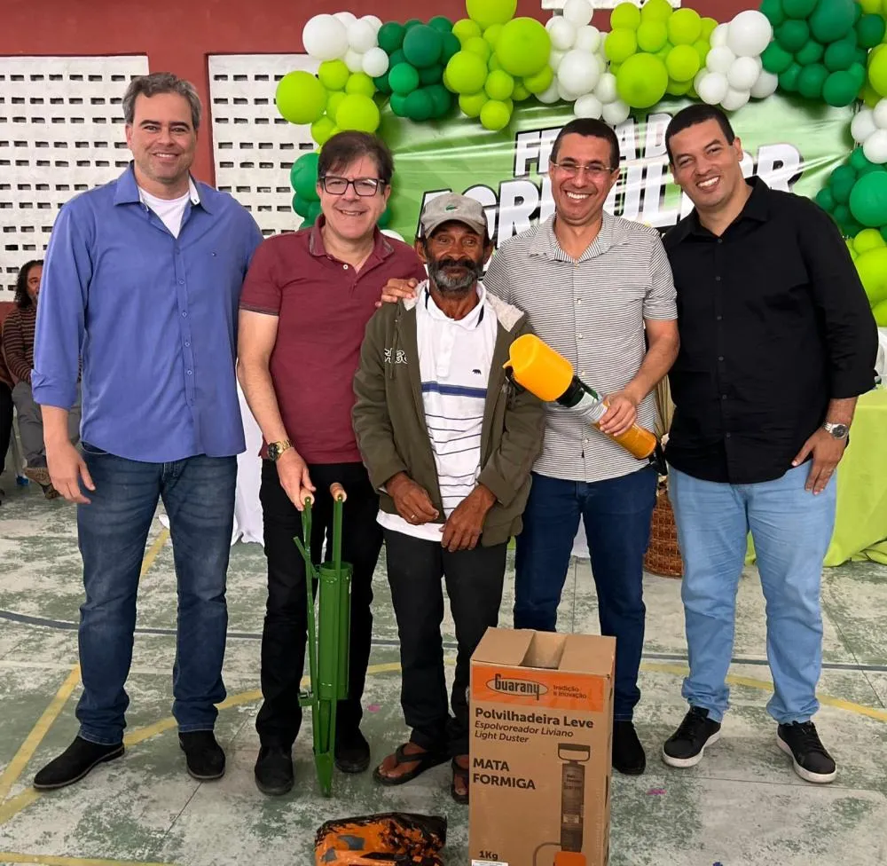 Prefeito de Solânea reafirma apoio a George Morais durante Festa do Agricultor