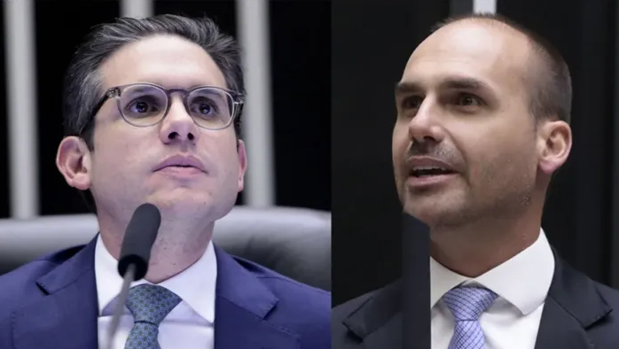 Eduardo Bolsonaro pede à Hugo para exercer mandato dos EUA