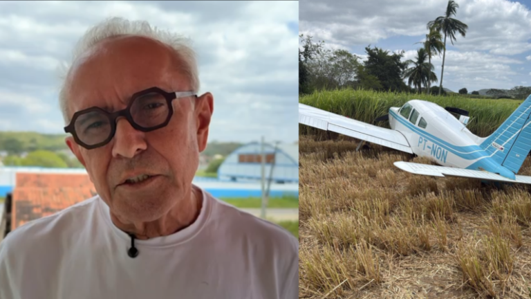 Cícero Lucena relata momentos de tensão em aeronave que fez pouso forçado no interior da PB: “grande susto”
