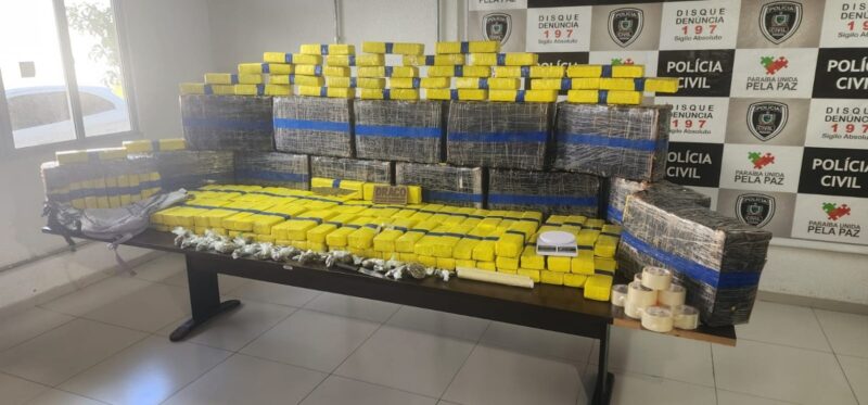 Foragido do RN é preso com meia tonelada de maconha