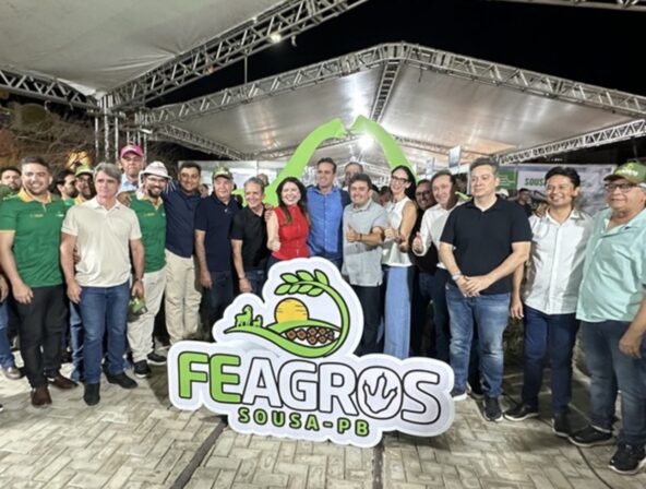 Feira Agropecuária de Sousa volta a reunir multidão com presença do governador em exercício, Lucas Ribeiro