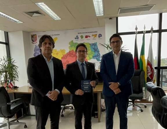 Procurador-geral do MPPB recebe convite do Prêmio Band Cidades Excelentes 2025