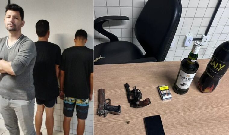 VÍDEO: Policial de Itaporanga recupera moto furtada de entregador e apreende adolescentes em João Pessoa