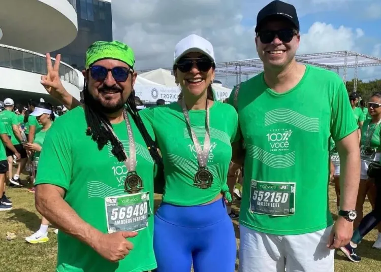George Morais marca presença na Corrida 100% Você em João Pessoa