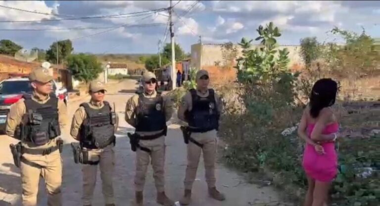 Polícia Militar realiza operação contra o Tráfico e prende mulher em flagrante na cidade de Itaporanga