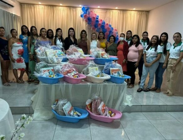 Entrega de kits para gestantes marca encerramento de atividades do PAIF e Programa Criança Feliz de Catingueira