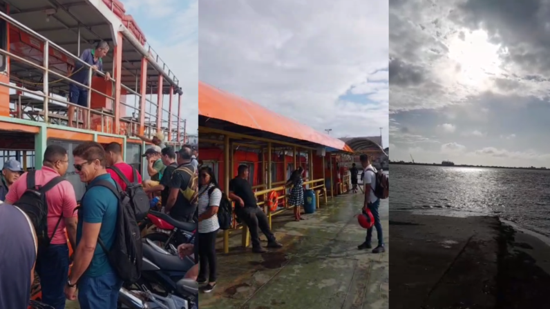 DER-PB admite que empresa pode perder concessão após nova pane em balsa de Cabedelo–Costinha