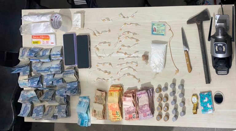 Polícia Militar prende grupo criminoso por tráfico de drogas