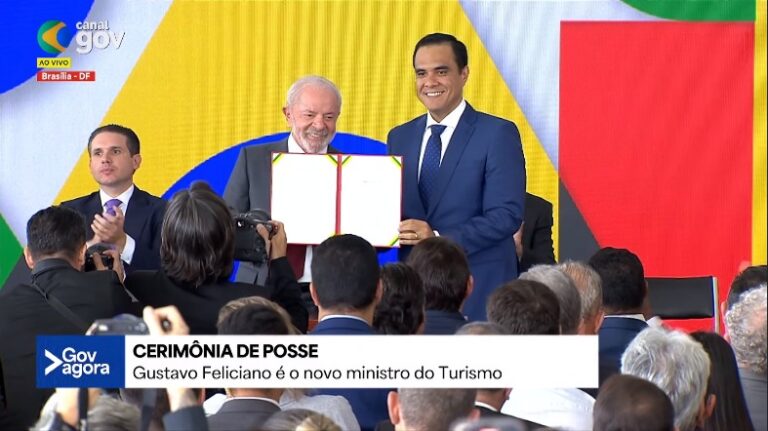 Ao tomar posse, Gustavo Feliciano defende ‘turismo para todos’ e cita potenciais da PB