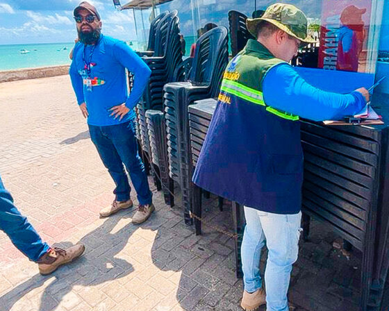 Sudema notifica empreendimentos na orla de João Pessoa durante Operação Orla Limpa