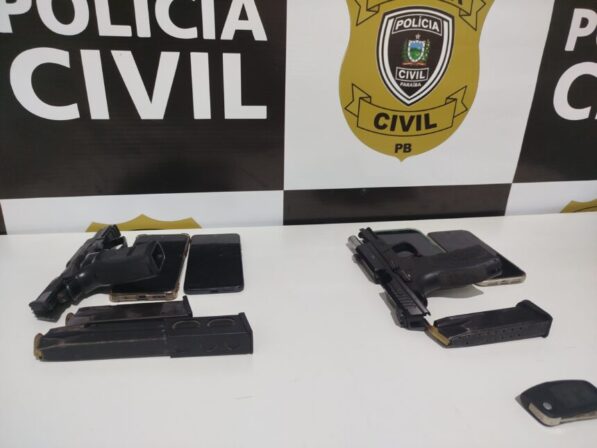 Polícia Civil de Conceição prende dois homens suspeitos de homicídios na região de São Bento; um mulher também foi presa