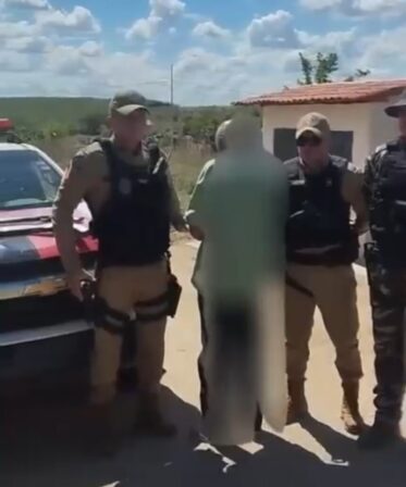Polícia Militar prende acusado de homicídio no Vale do Piancó