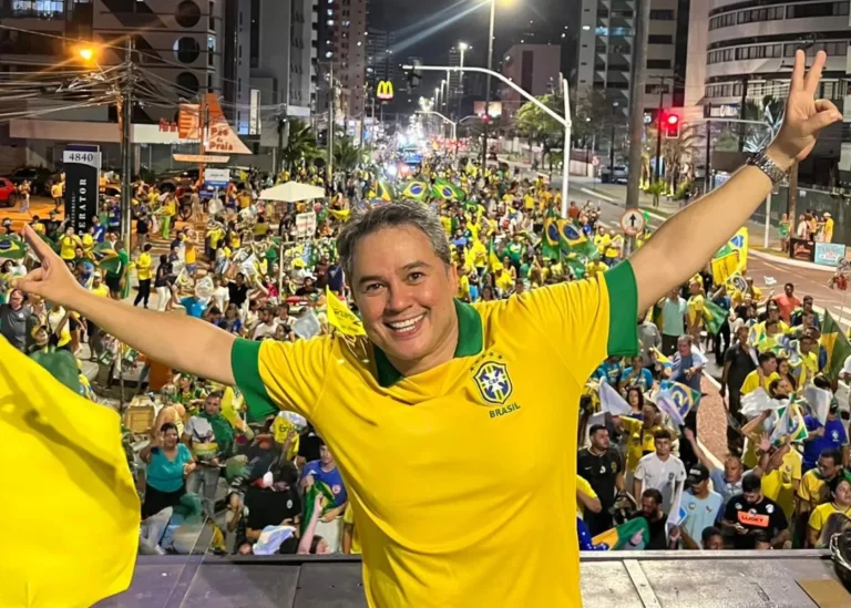 Em Brasília, Efraim recebe a ‘Caminhada da Liberdade’ e afirma: “É sobre justiça, liberdade e futuro”