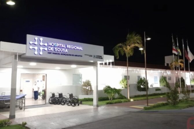 Princípio de incêndio atinge bloco cirúrgico do Hospital Regional de Sousa e é controlado pelos Bombeiros