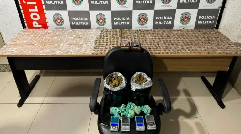 Polícia Militar frustra tráfico e apreende drogas