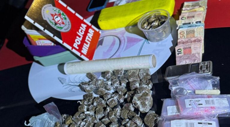 Operação fecha mais um ponto de venda de drogas na cidade de São Bento
