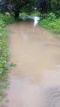 Em Piancó chuva de 198 milímetros deixa açudes, riachos e lagoas sangrando
