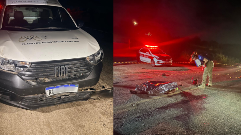 Homem morre em colisão com carro de funerária no Sertão da Paraíba