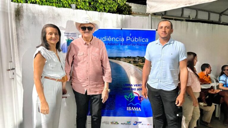 Deputada Leonice Lopes participa de audiência sobre Ramal do Piancó: “A chegada dessa água vai transformar o Vale”