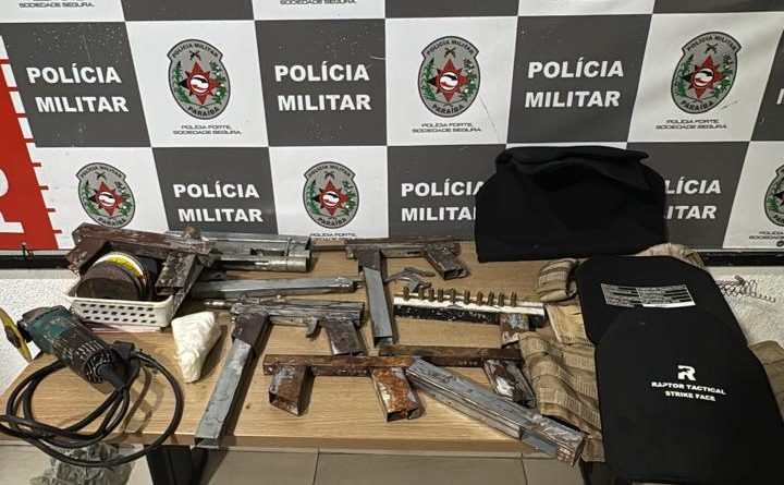 Operação Tiradentes fecha fábrica clandestina de armas