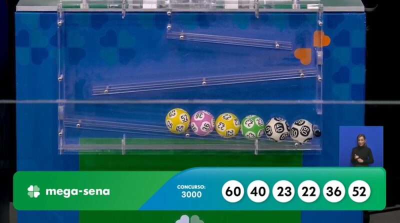 Mega-Sena, concurso 3.000: prêmio acumula novamente e vai a R$ 115 milhões