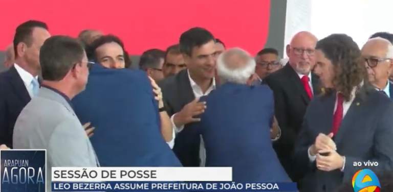 Diogo Cunha Lima aparece pela 1ª vez ao lado de Cícero após ser cotado para vice