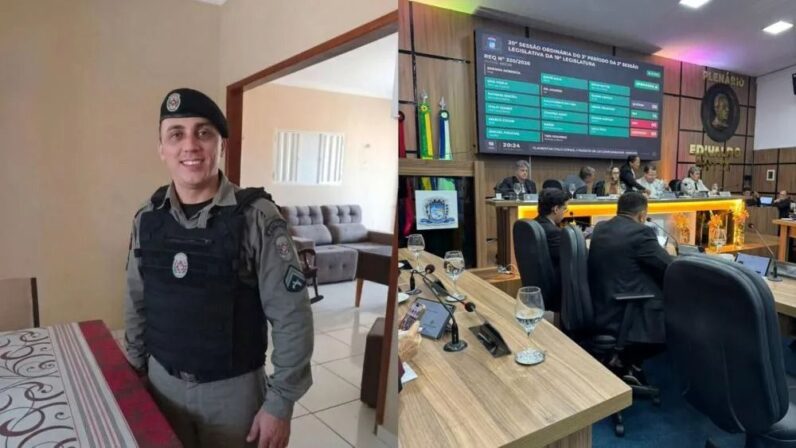 Câmara de Patos aprova Voto de Aplauso para sargento da PM após ação que evitou tragédia