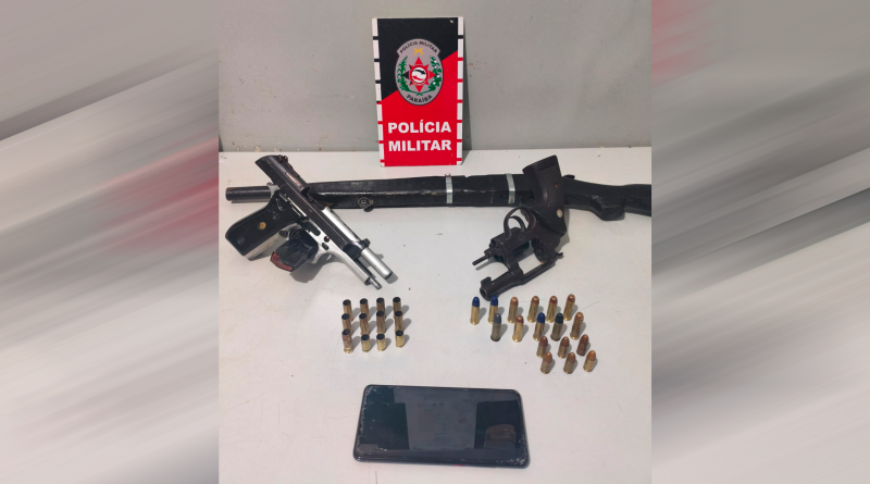 Polícia Militar prende grupo armado após troca de tiros