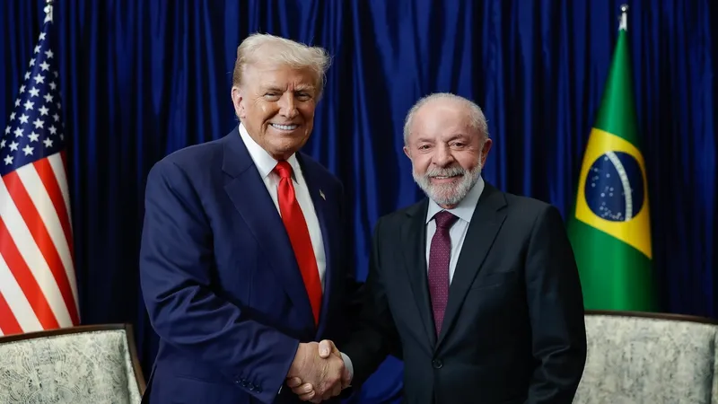 Lula aposta em boa relação com Trump para evitar novo tarifaço dos EUA