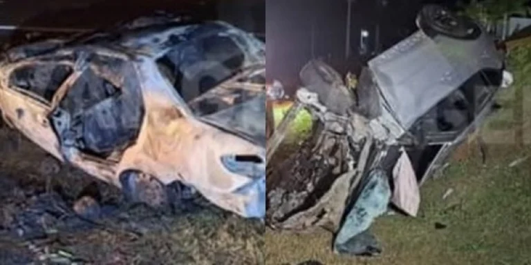 Diamantense morre carbonizado após grave acidente, em São Paulo