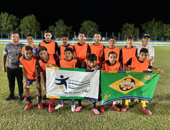 Esporte Para Todos: Com foco no futsal e campo, escolinha de futebol colhe frutos de projeto que atende 80 crianças