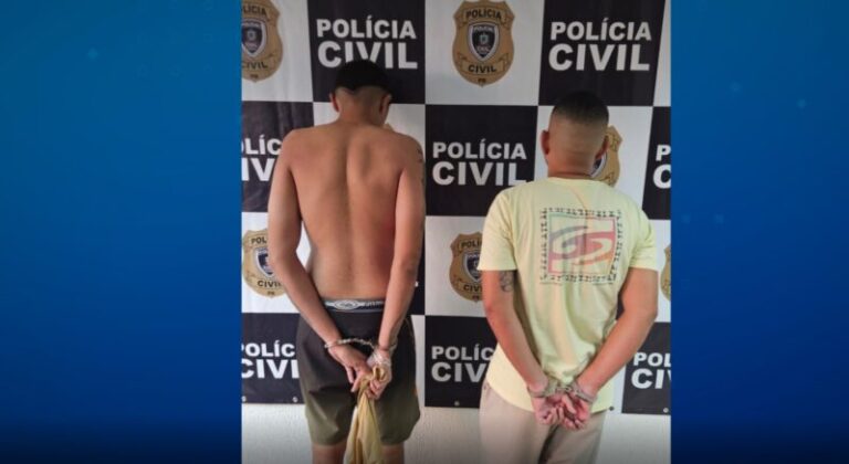 Polícia Civil prende dois suspeitos de homicídios