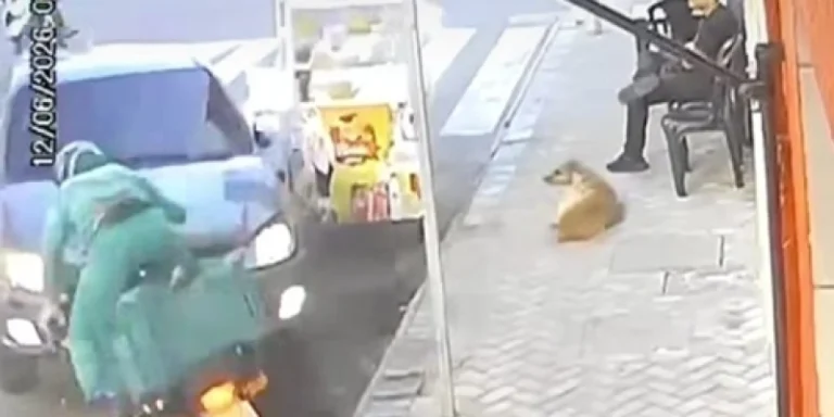 Motociclista é atingido por carro desgovernado em Itaporanga