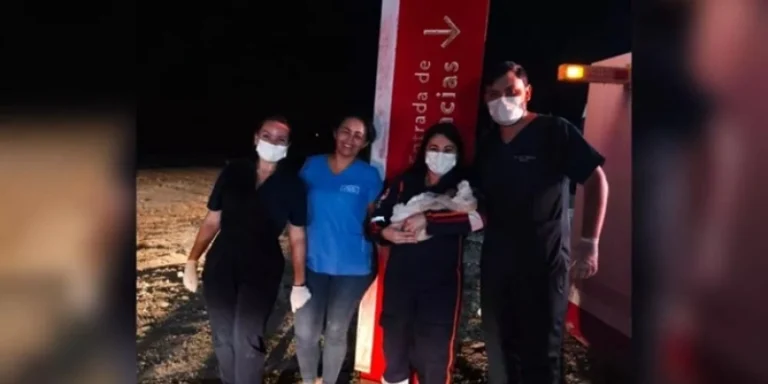 Equipe do Samu auxilia em parto durante deslocamento no Vale do Piancó