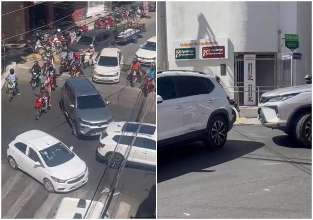 Dois carros colidem em cruzamento no Centro de Patos