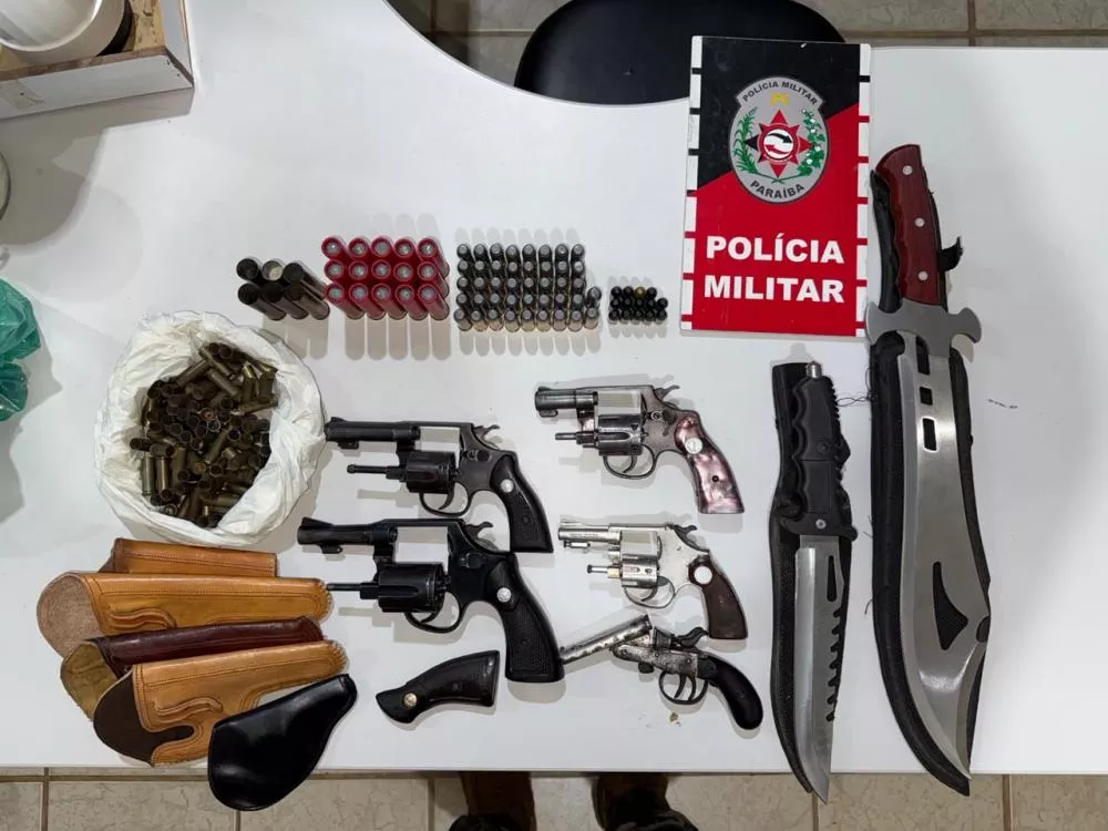 Polícia Militar desarticula esquema de comercialização ilegal de armas de fogo