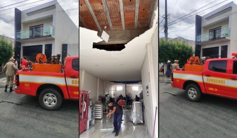 Explosão causada por vazamento de gás de cozinha destrói equipamentos e danifica comércio em Coremas