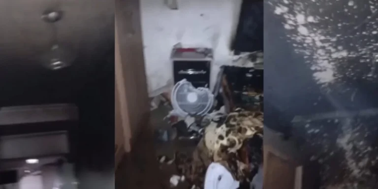 Fogo causado por vela acesa danifica estrutura de casa em Boa Ventura