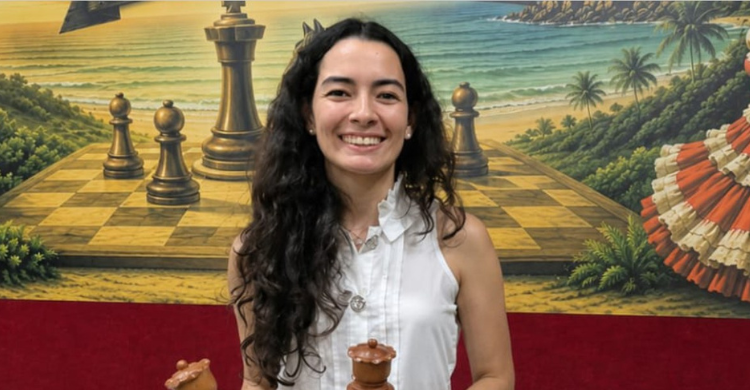 Aluna da UFCG é primeira Mestra Nacional Absoluto no xadrez da Paraíba