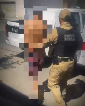 Polícia Militar cumpre mandado de prisão por regressão de regime, em Conceição