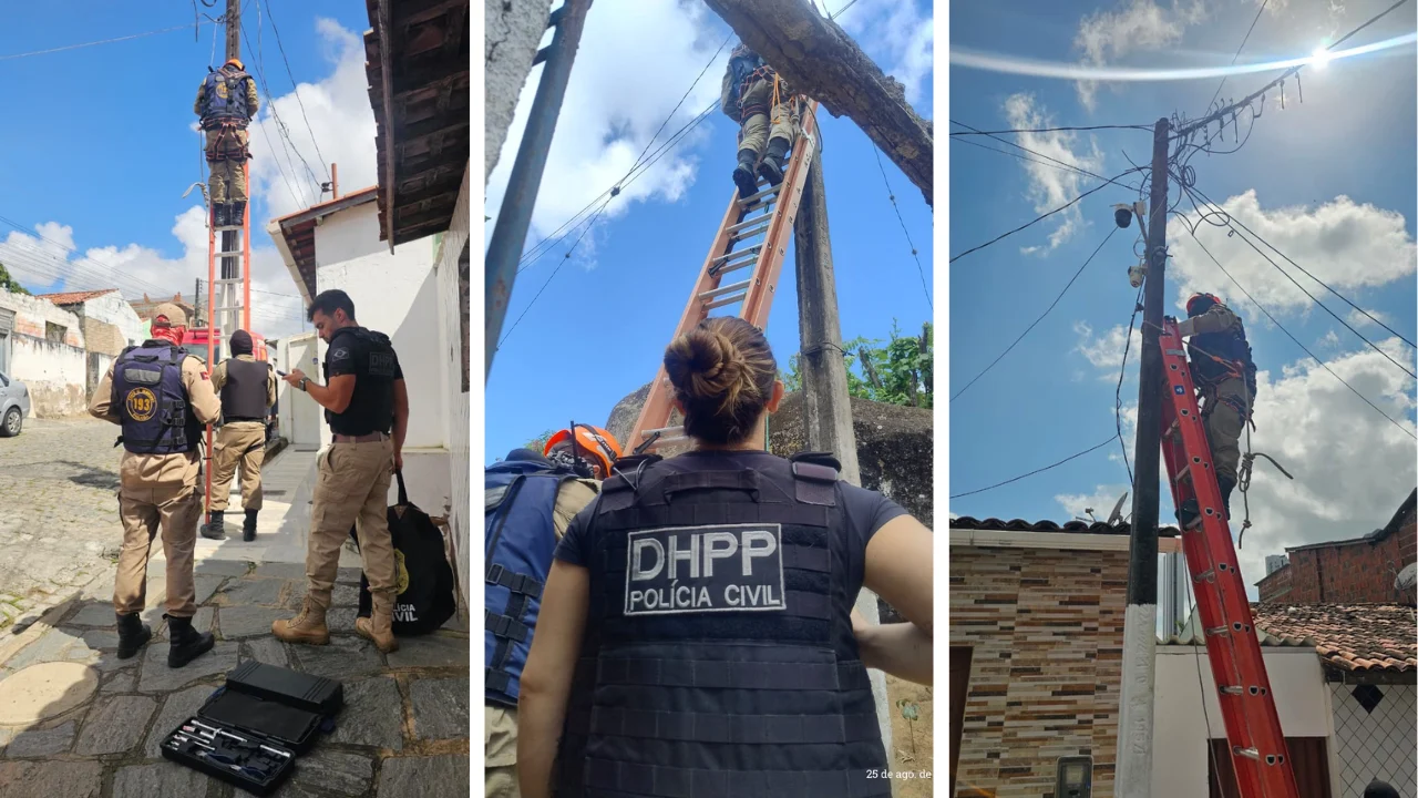 Operação desmonta rede clandestina de vigilância