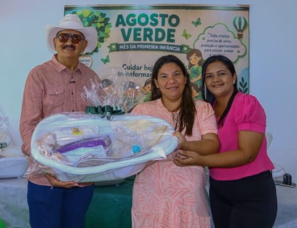 Prefeitura de Boa Ventura realiza entrega de kits para gestantes e novos fardamentos para equipe do CRAS