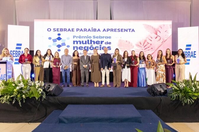Sebrae entrega Prêmio Mulher de Negócios a empreendedoras da Paraíba