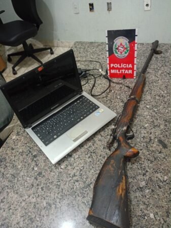 Polícia Militar recupera objeto furtado e apreende arma de fabricação caseira, em Piancó
