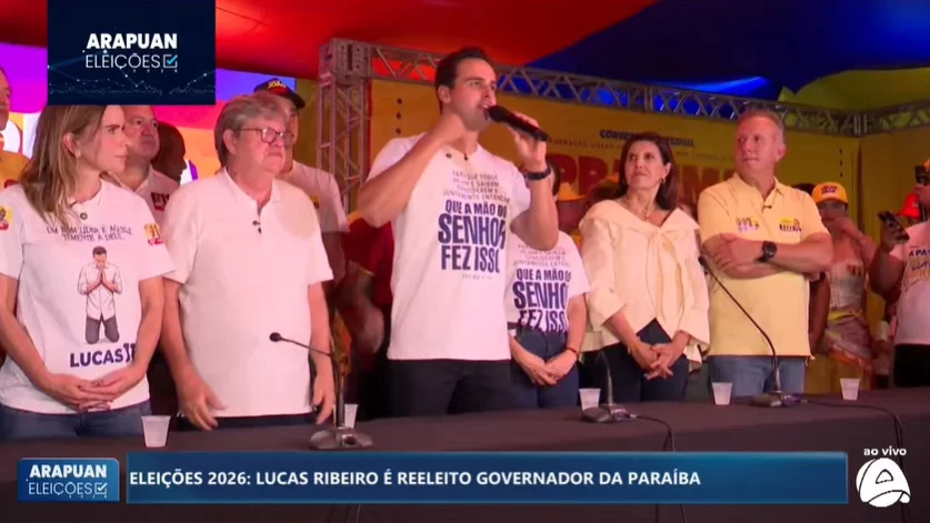 Em coletiva após vitória, Lucas agradece votação e rebate adversários: “Soberba precede a queda”