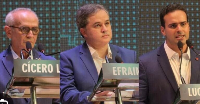 Pesquisa TDL aponta Lucas Ribeiro com 48%, Efraim 15% e Cícero 14% na disputa pelo Governo da Paraíba