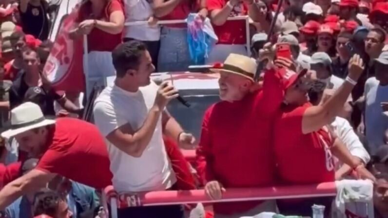 Lucas caminha com Lula em Natal após federação do PP fechar questão por Flávio Bolsonaro
