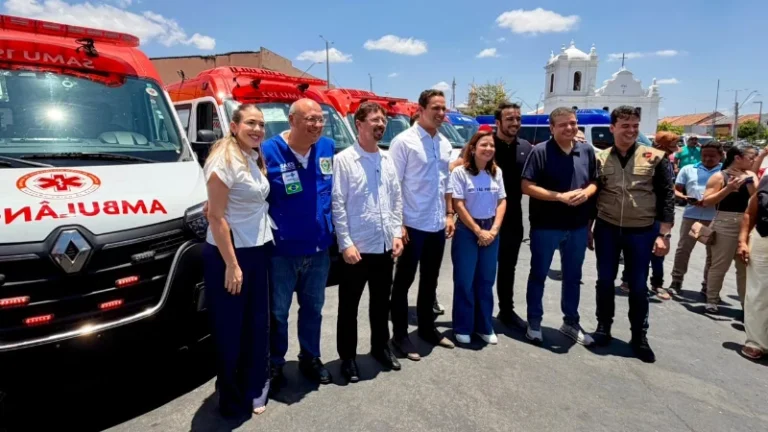 Ministério da Saúde vistoria novos veículos e obras na Paraíba
